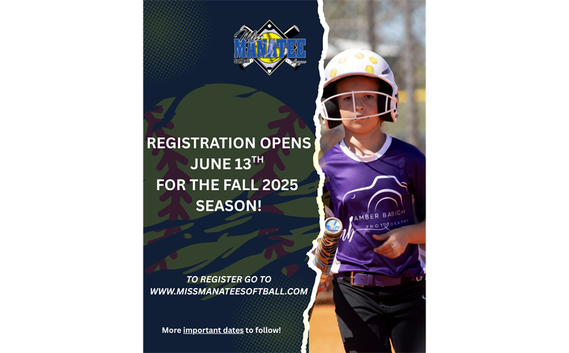 FALL 2025 REGISTRATION ANNOUNCED!